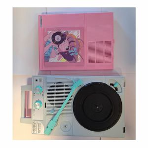 Tokuma Magical Angel Creamy Mami Portable Vinyl Record Player (40th anniversary edition)