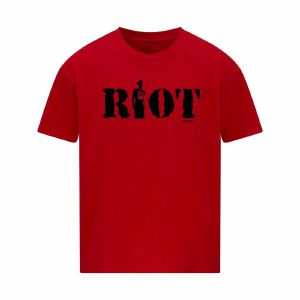 Underground Resistance Riot T-Shirt (red, extra small)
