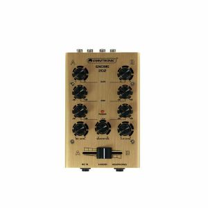 Omnitronic Gnome 202 2-Channel Mini DJ Mixer (gold) (B-STOCK)