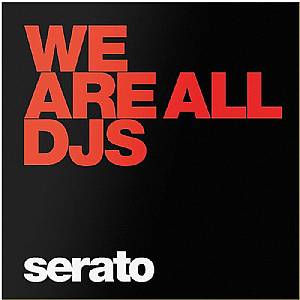 Serato We Are All DJs 10" Control Vinyl Records (black, pair)
