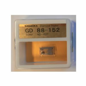 Nagaoka GD88-152 Diamond Stylus (for Sony ND-152P, VX-52P cartridges)