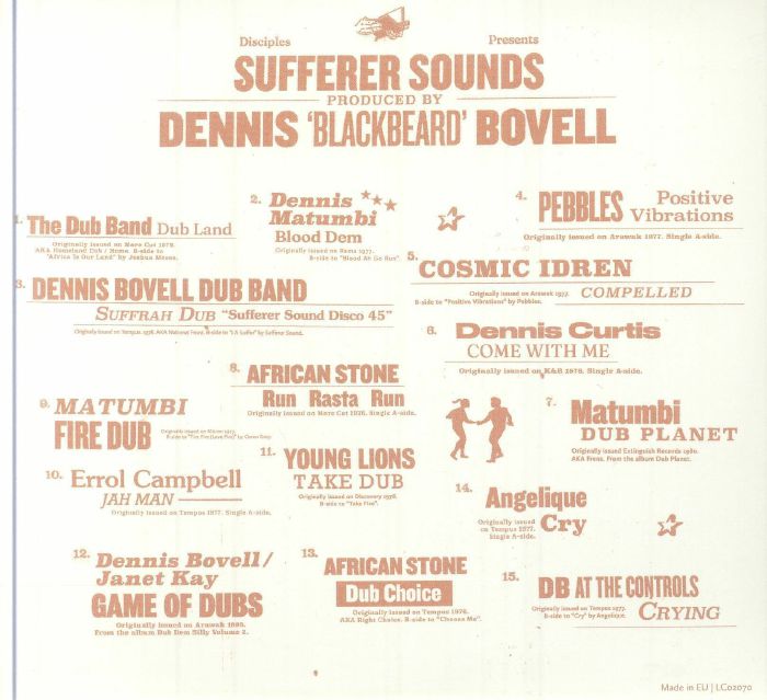 BOVELL, Dennis/VARIOUS - Sufferer Sounds