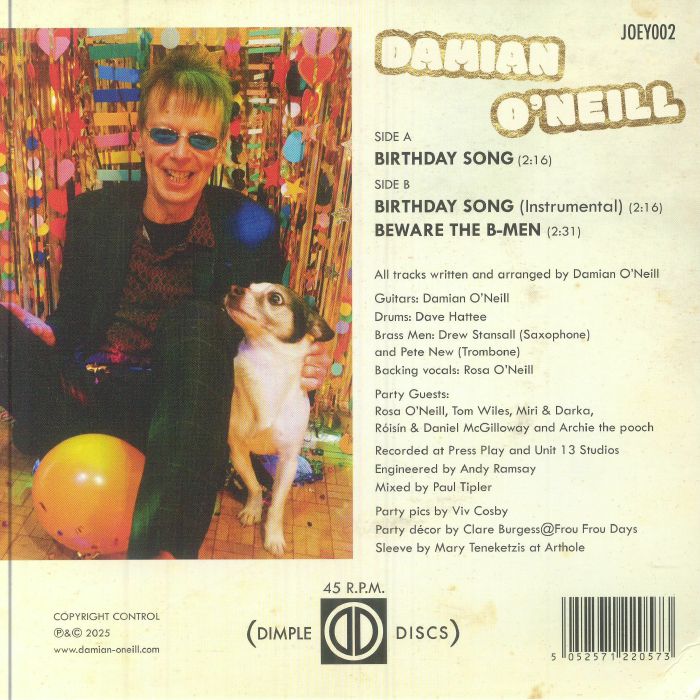O'NEILL, Damian - Birthday Song