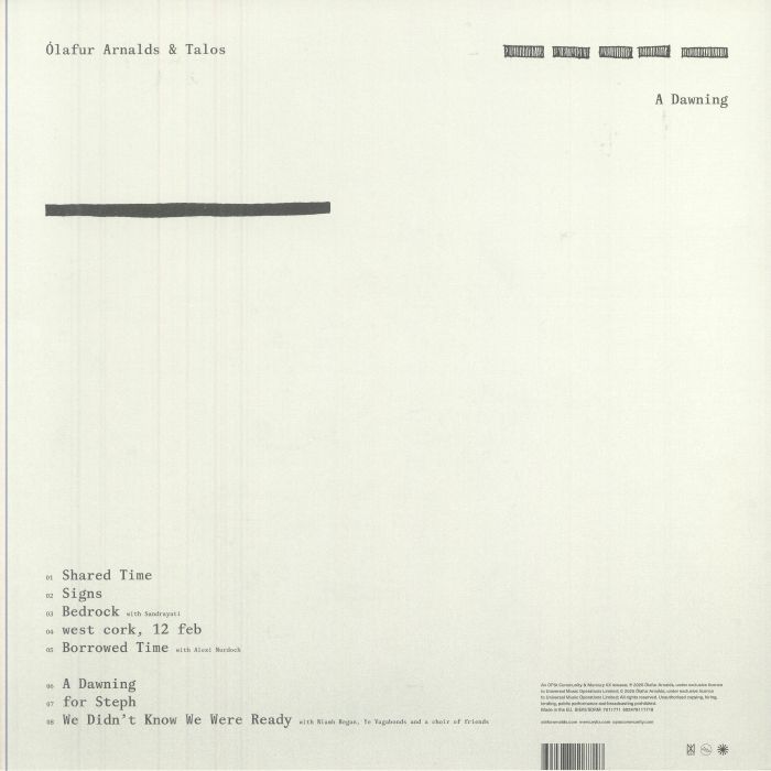 ARNALDS, Olafur/TALOS - A Dawning