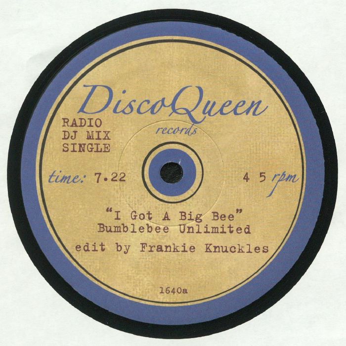 BUMBLEBEE UNLIMITED/THE TRAMMPS - Frankie Knuckles Edits: Disco Queen #1640