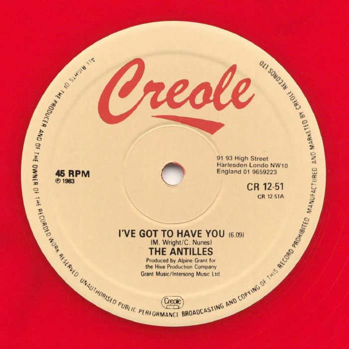 ANTILLES, The - I've Got To Have You (reissue)