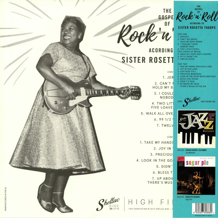 SISTER ROSETTA THARPE - The Gospel Of Rock N Roll According To Sister Rosetta Tharpe (reissue)