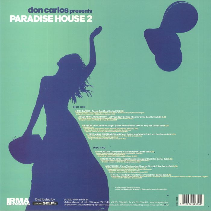 CARLOS, Don/VARIOUS - Paradise House Vol 2
