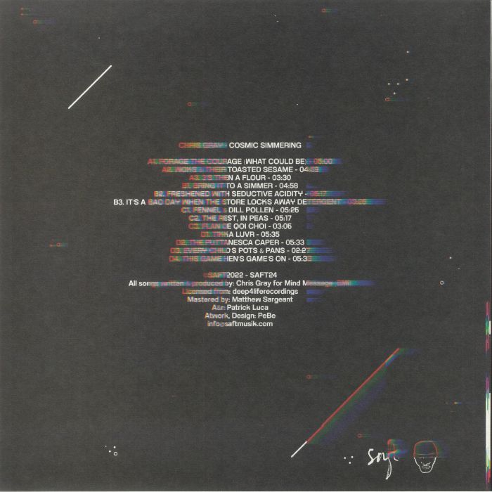 GRAY, Chris - Cosmic Simmering