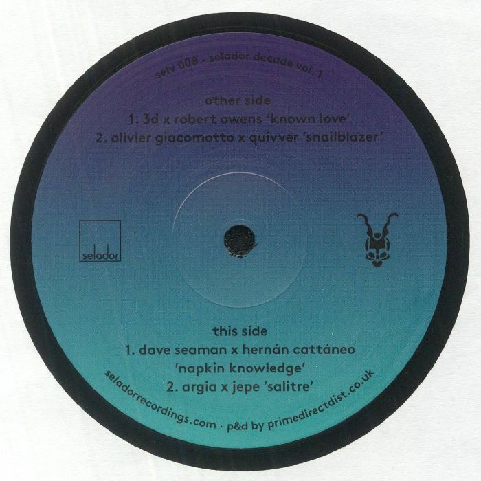 3D/ROBERT OWENS/OLIVIER GIACOMOTTO/QUIVVER/DAVE SEAMAN/HERNAN CATTANEO/ARGIA/JEPE - Selador Decade Vol 1
