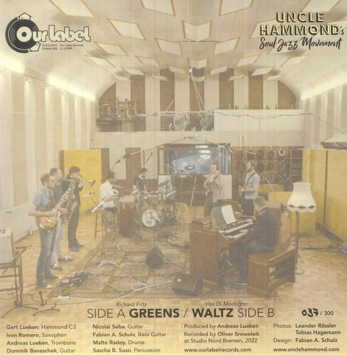 UNCLE HAMMOND'S SOUL JAZZ MOVEMENT - Greens