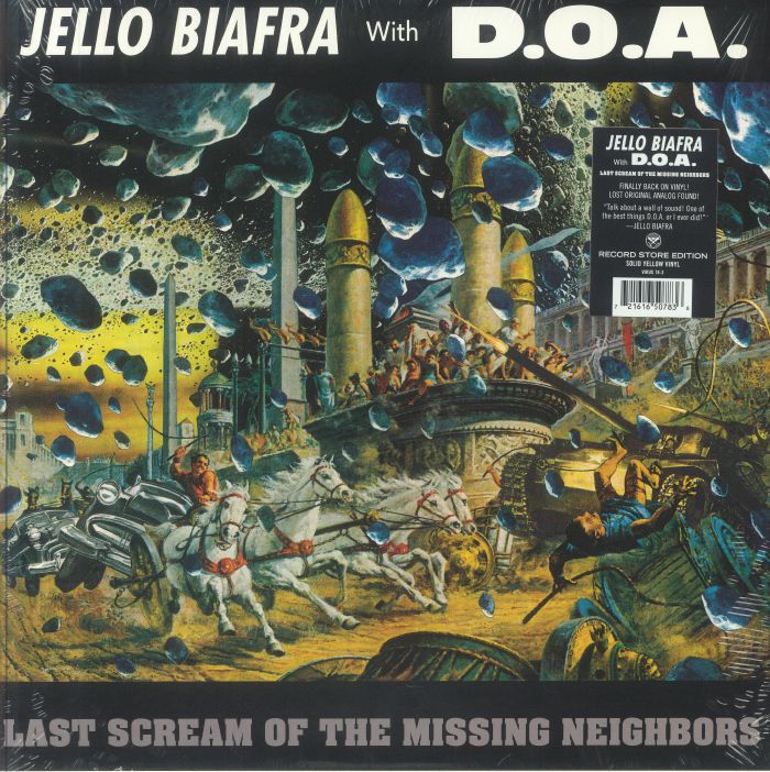 JELLO BIAFRA with DOA - Last Scream Of The Missing Neighbors (reissue)